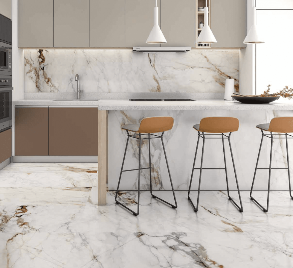 Venta de piso de porcelanato 60x120 marmolizado en Mazatlán